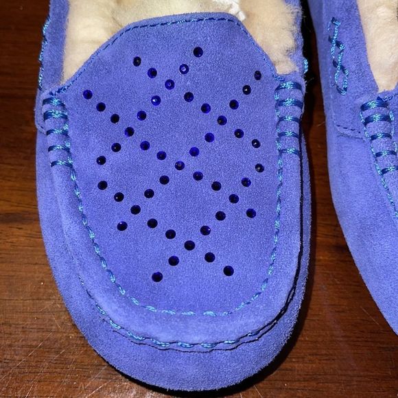 UGG Ansley Crystal Diamond Night Sky Suede Slippers - Picture 8 of 10